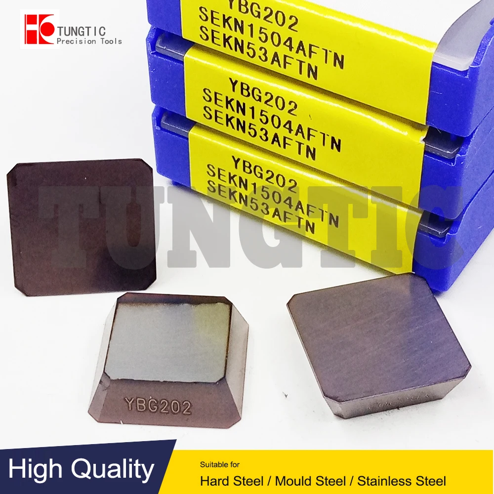 

SEKN1504AFTN YBG202 SEKN53AFTN SEKN 1504AFTN Сменные фрезы Токарные вставки Обработка металла
