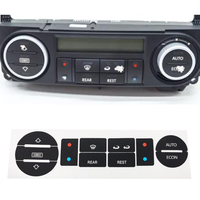 1 Pcs For T5 For T6 Car Climate Control Worn Peeling Buttons Stickers Decals For Repair Worn Button Knob Switch Stickers