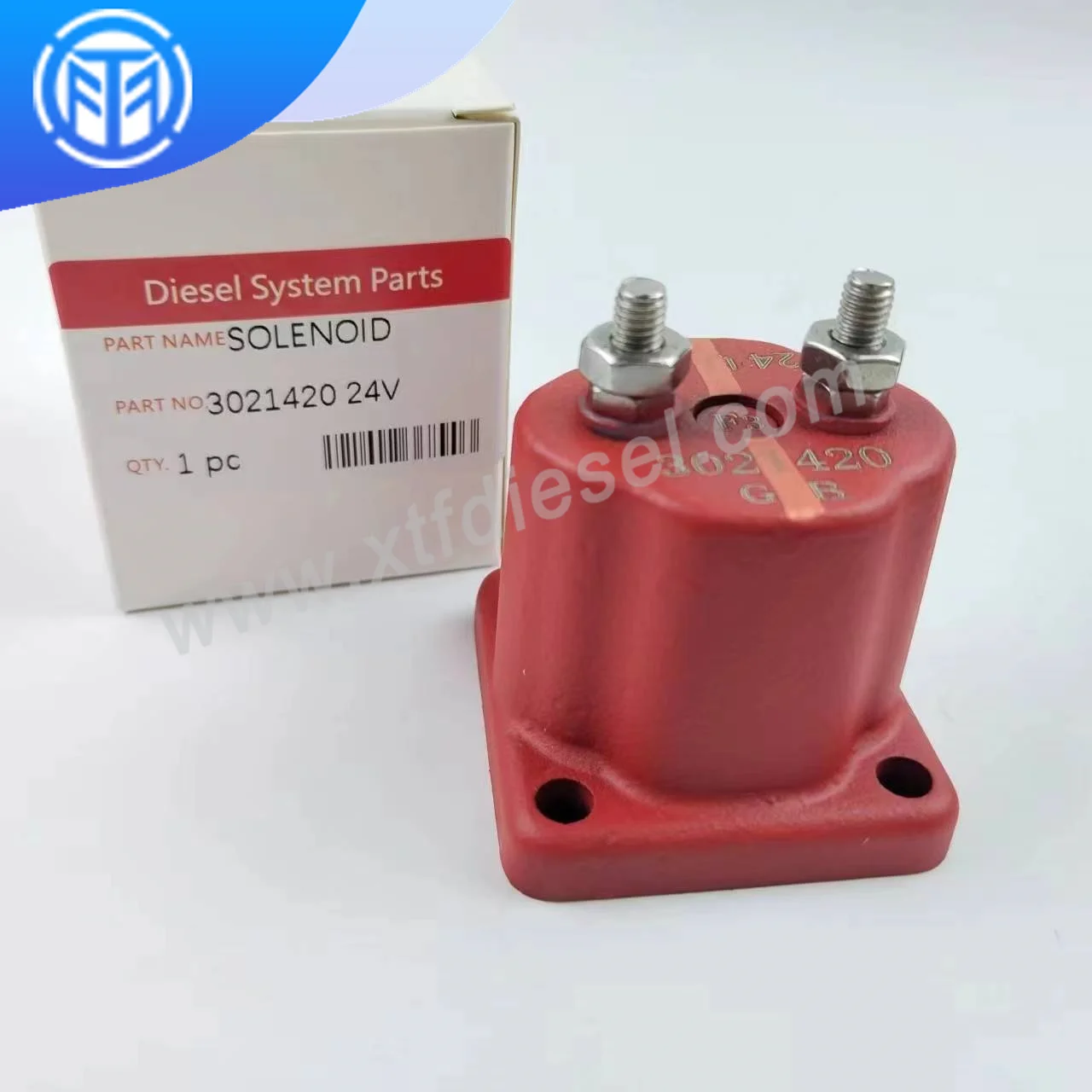 T.DI-Válvula Solenoide de cierre de combustible de alta calidad, 24V, 3021420, adecuada para bomba Cumins PT, KTA38, QSK38, KTA50, QSK50, VTA