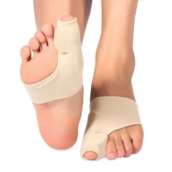 QIWU 1pairToes Corrector Big Toe Separator Protector Bunion Sleeve Straighteners Bunion Corrector Regulator Sock Feet Care Tool