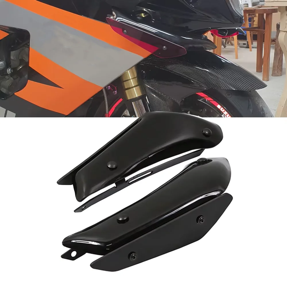 For SUZUKI GSXR600 GSXR750 GSXR 600 GSXR 750 Motorcycle Fairing Parts Aerodynamic Wing Kit Fixed Winglet Fairing Wing