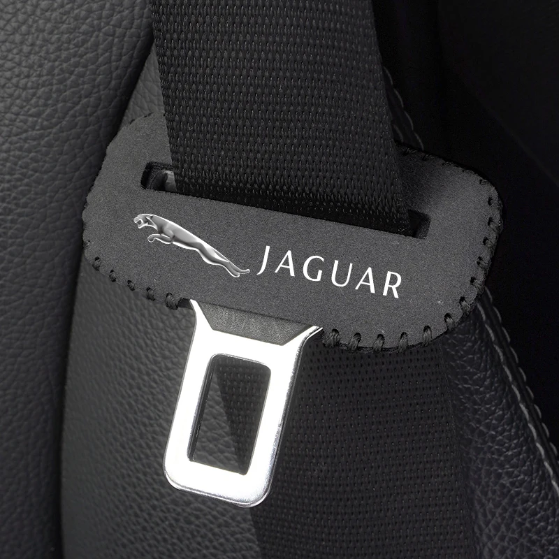 Automotive interior seat belt protective cover accessories For Jaguar XE XF XJ F-Type F-Pace XKR XEL XFL S F XK XJL XJ6 XJS