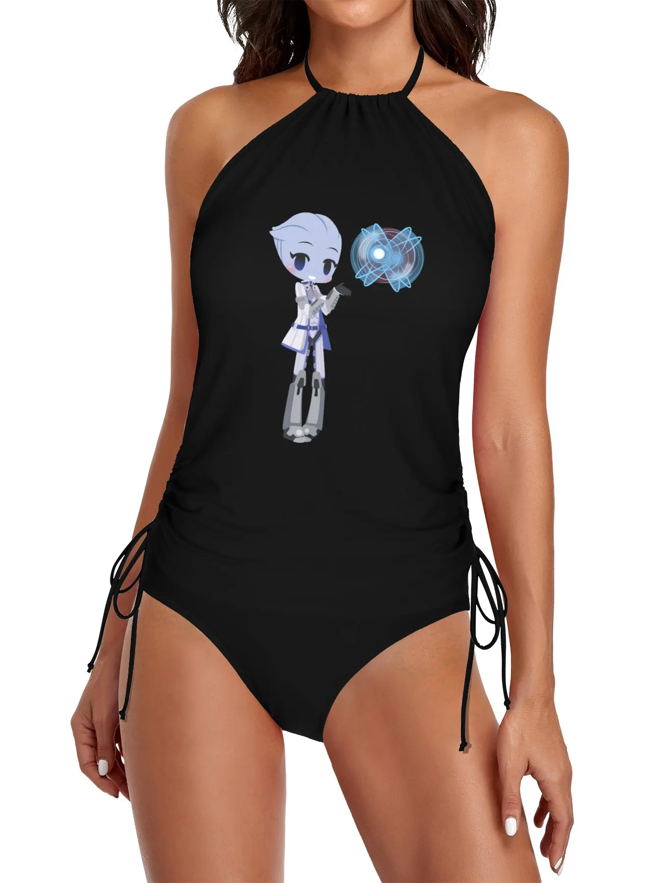 

Mass Effect - Liara Split Swimsuit Set 2 piece swimsuit Summer sets woman clothes for beach