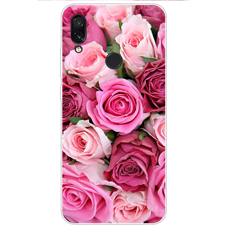 For Xiaomi Redmi Note 7 Case 6.3\'\' Soft Silicone Shockproof TPU Back Cases For Xiaomi Redmi 7A 7 Note7 Cover Funda Capa Redmi7