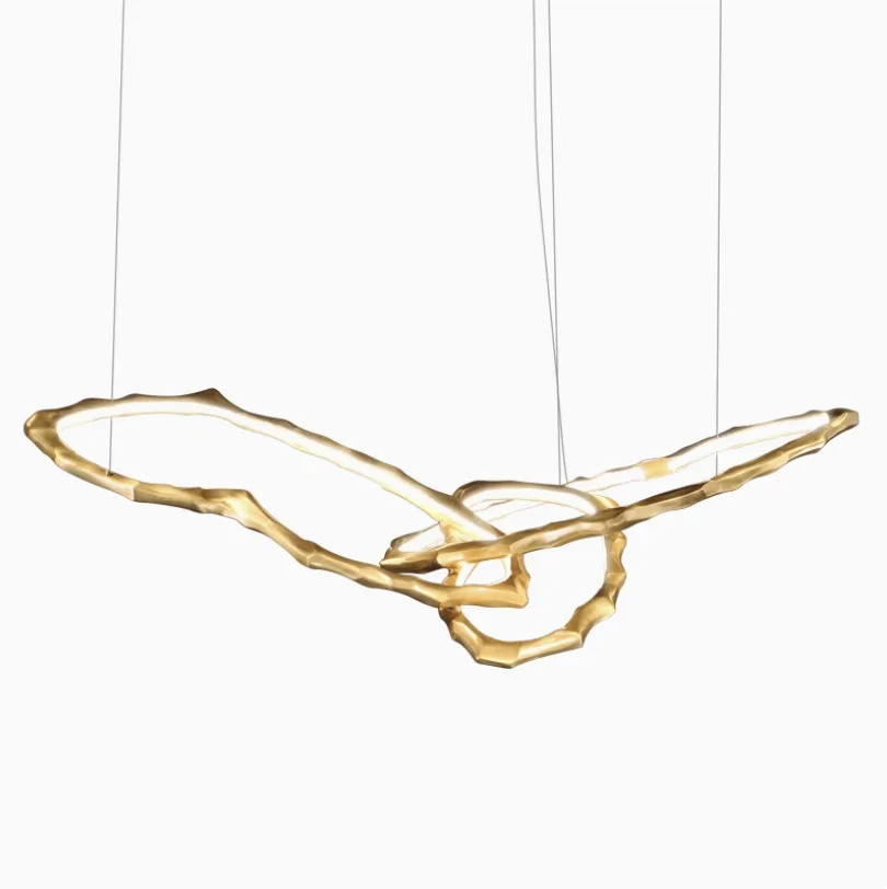 Lampadario da bar ristorante di lusso leggero, personalità creativa, negozio di lampade da soggiorno