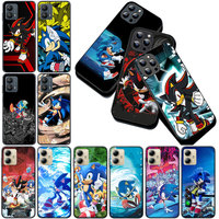Shadows S-Sonics Hedgehog Soft Cover for Apple iPhone 16 11 15 Pro Max Plus X XR 6 7 8 6S SE 2022 SE3 SE2 16E Casing Phone Case