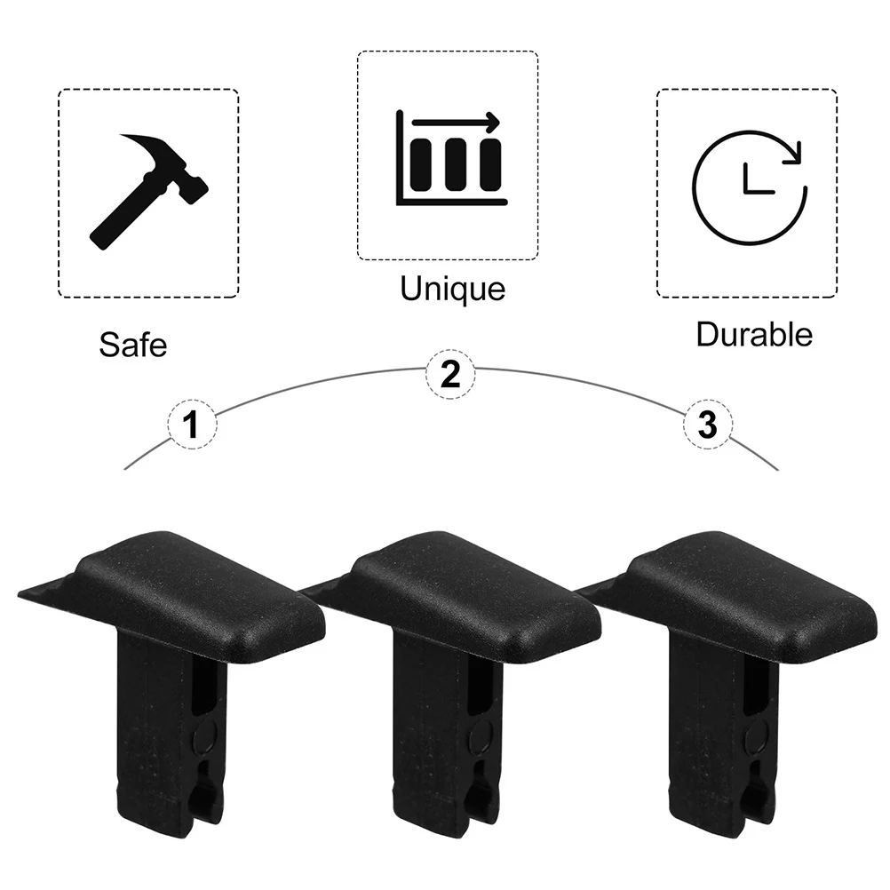 

4 Pcs Telescoping Release Switch Plastic Button Lightweight Wear Resistant Firm Sturdy Compatible With Folding Ladder Switches