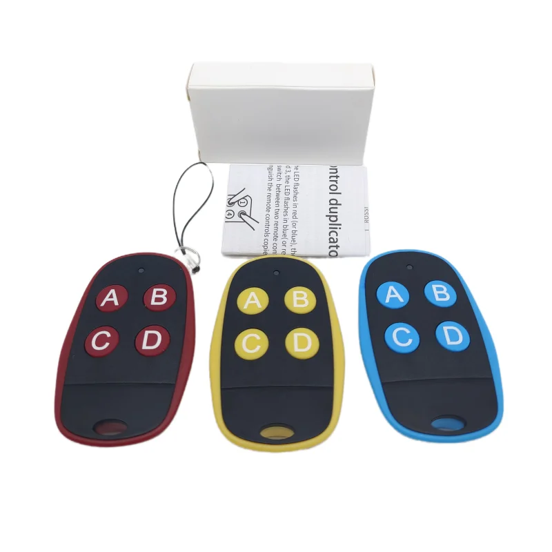 Hot sale wireless fixed code & rolling code duplicate copy 2 remotes in one