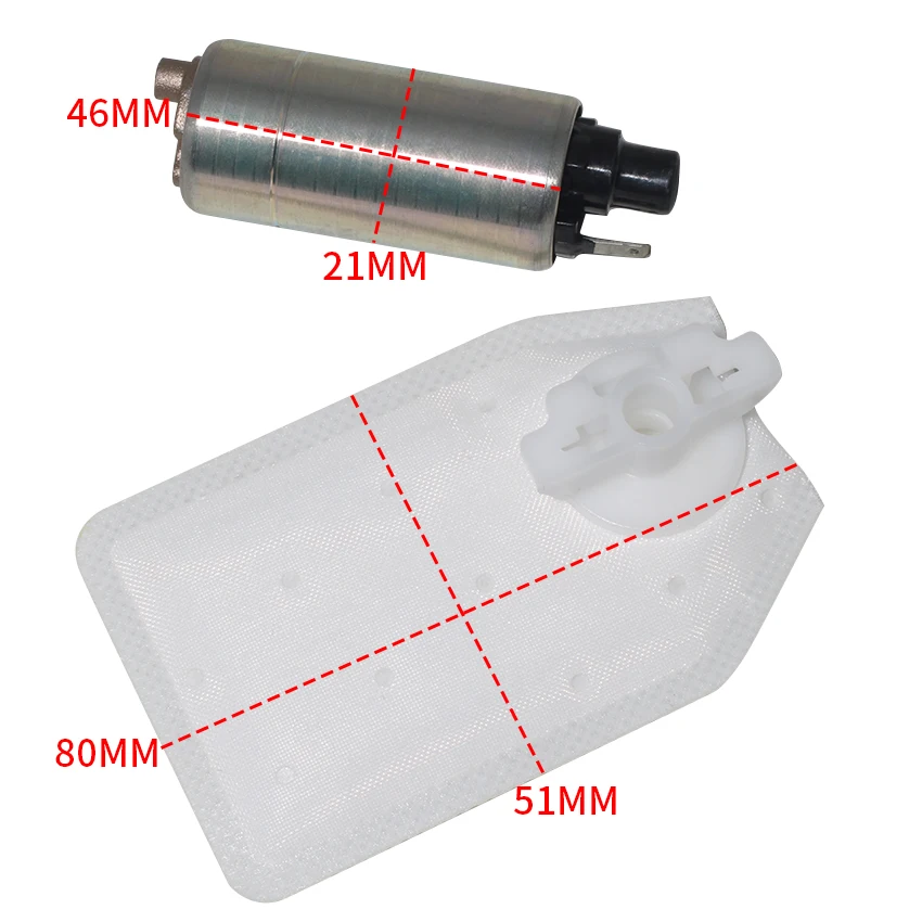 Fuel Pump For Yamaha YZF R125 R125A ABS MT125 MT125A MT-125 ABS 2015-2018 OEM：5D7-E3907-30 5D7-E3907-40