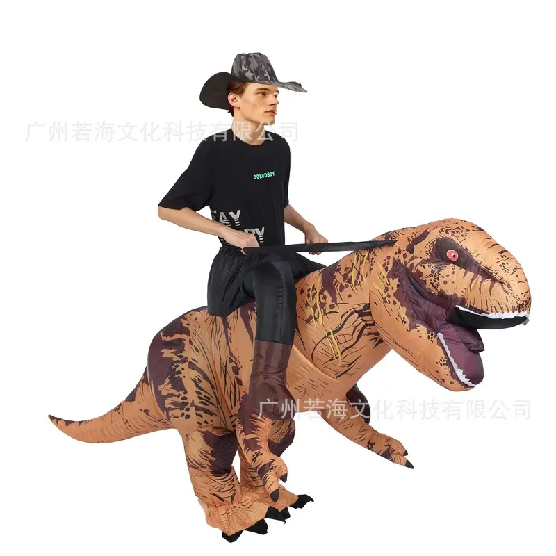 Cross-border dedicated for cycling Mounts Tyrannosaurus rex Dinosaur show Halloween Christmas monster props dress up catwalk