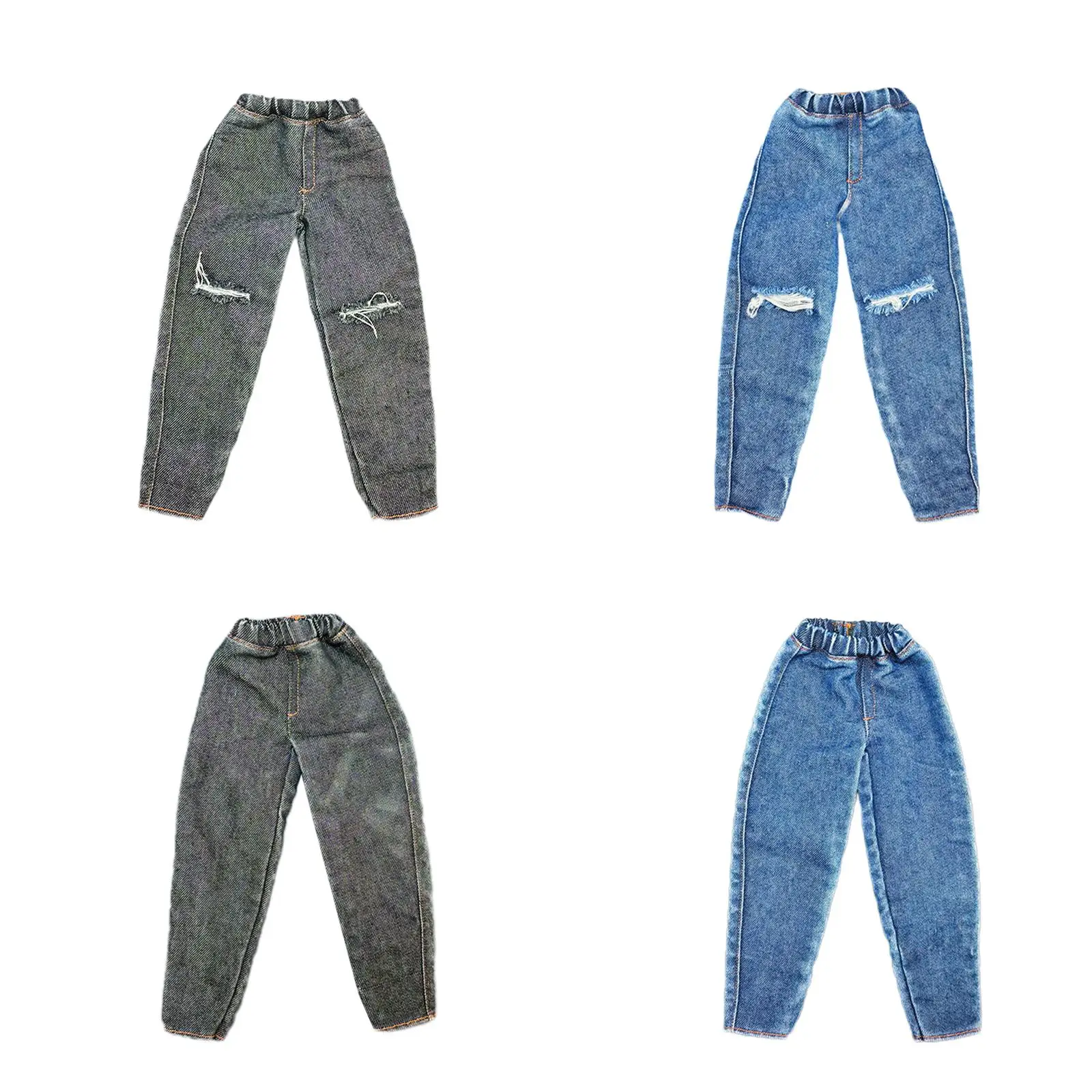 1:6 Action Figures Jeans elegante bambola in miniatura Decor morbida bambola fai da te vestire bambini adulti regali modello Costume bambola abbigliamento