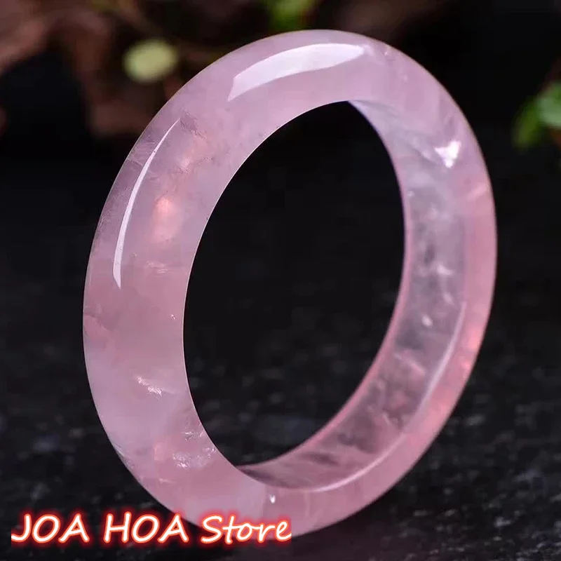 Natural Pink Natural Crystal Beauty Girl Gift Lucky Jade Bracelet Jewelry