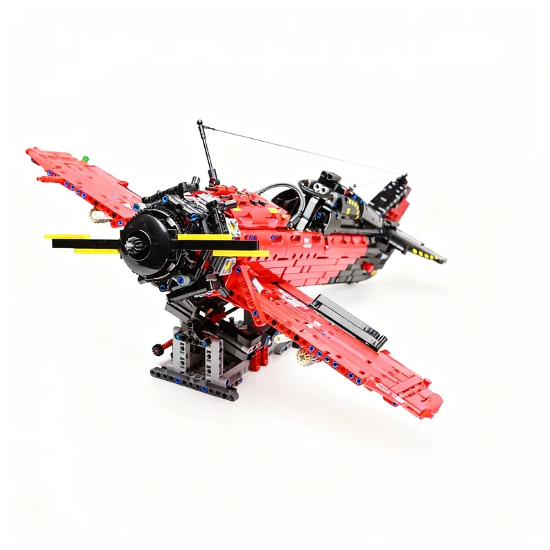 2469pcs MOC Pesawat Sayap Rend - Model Airplane Plastic ulasan dan harga