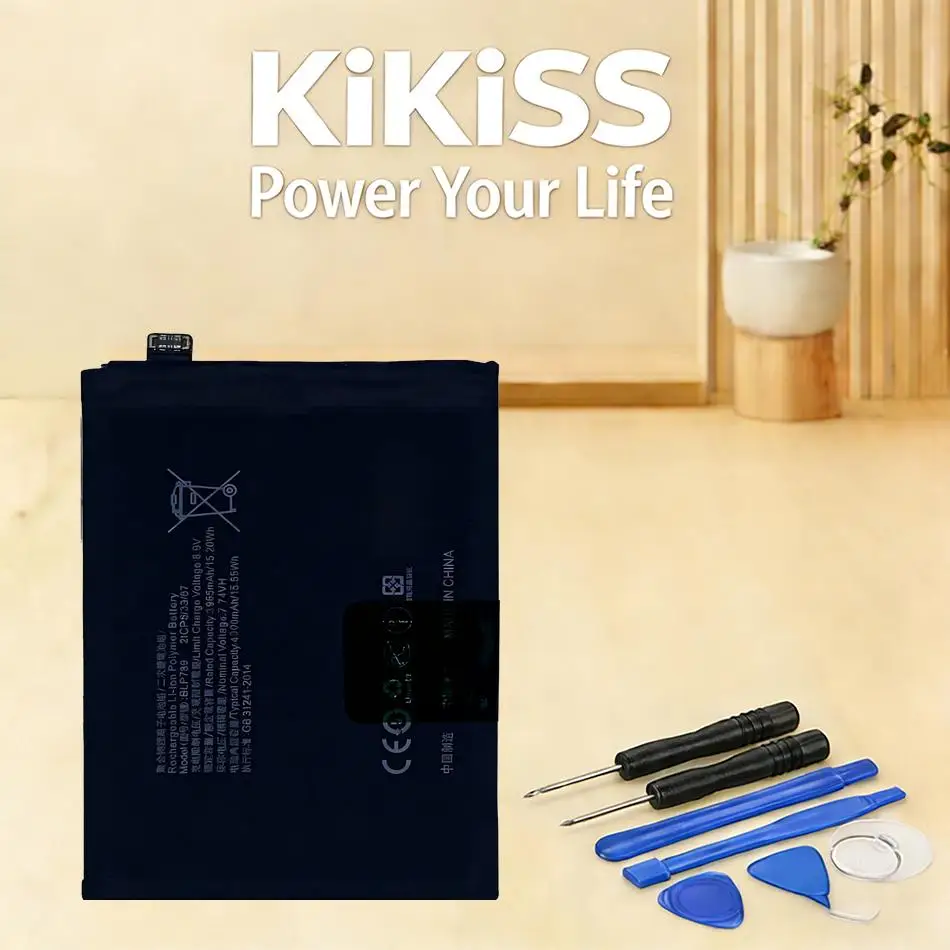 

Аккумулятор для мобильного телефона 2010Mah для Oppo Reno 4 5G, долговечный, модель BLP789