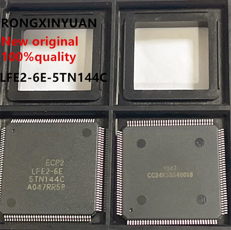 100%  New Original  LFE2-6E-5TN144C LFE2-6E 5TN144C ECP2 TQFP144 Chipset