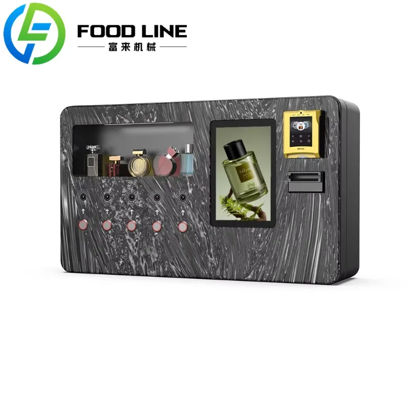 Custom Automatic Perfume Spray Dispenser Credit Card/QR Code/Token Payment Smart Perfume Vending Machine for Convenience Store