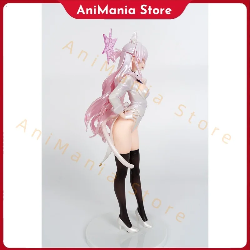 

Blue Archive Akira Kiyosumi Beautiful Girl Dress Strange Cat Ears Standing Posture Prize Figure Toy Gift Anime Collection Model