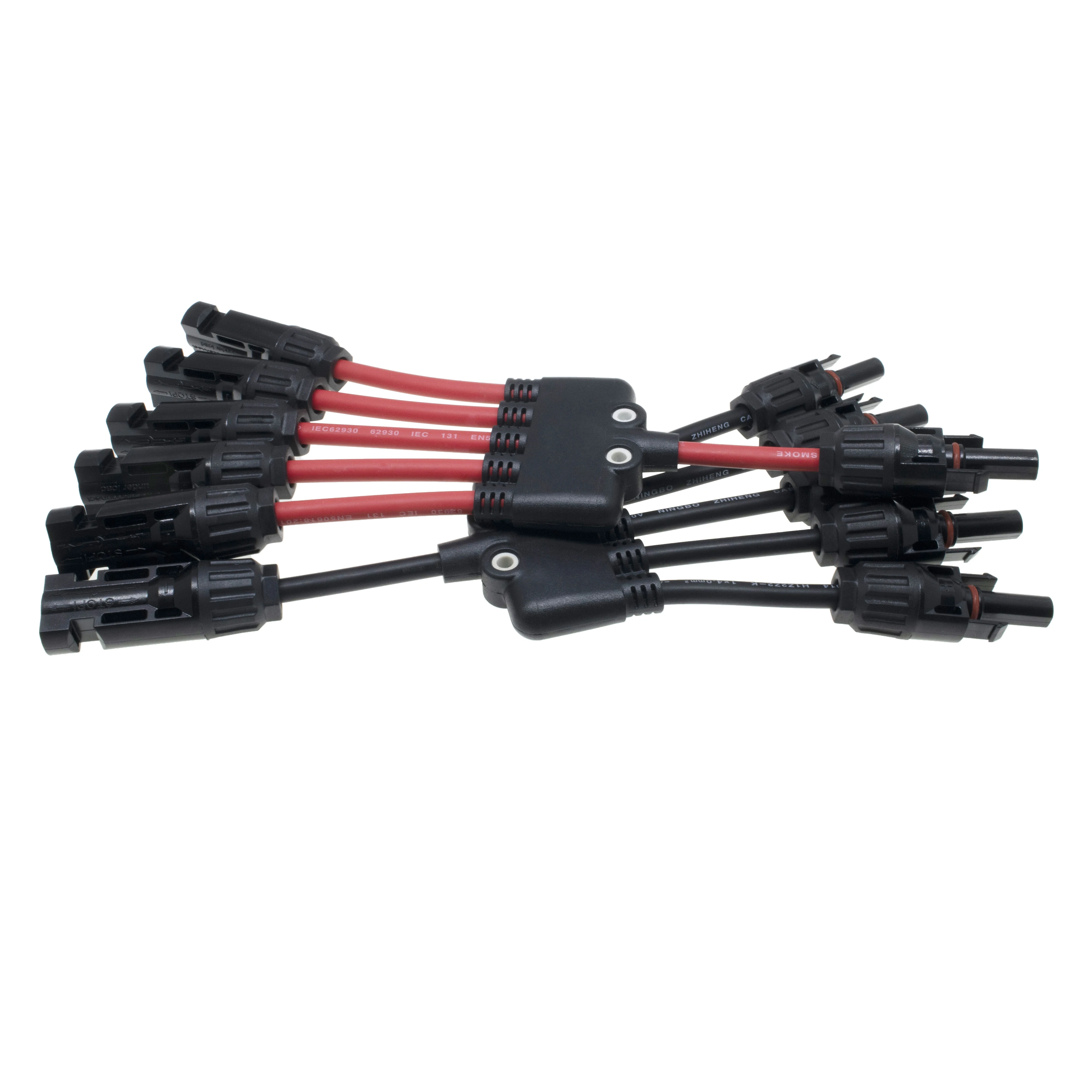 1-to-5 Y5-Branch Solar Extension Connector, PV Splitter Accessories, Large Capacity Solar Parts for Solar Panel Multi-Module Sys