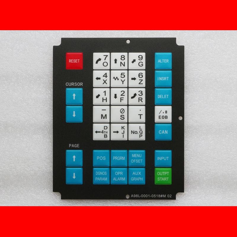 A98L-0001-0518#M 02 # A98L-0001-0518#T -- Membrane Switches Keyboards Keypads