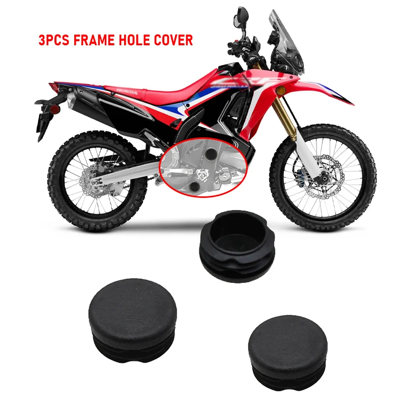 

Для Honda CRF250L CRF 250 L 2017-2022 аксессуары для мотоциклов CRF 250L раллийные заглушки для рамы, заглушки для отверстий в раме, декоративные заглушки
