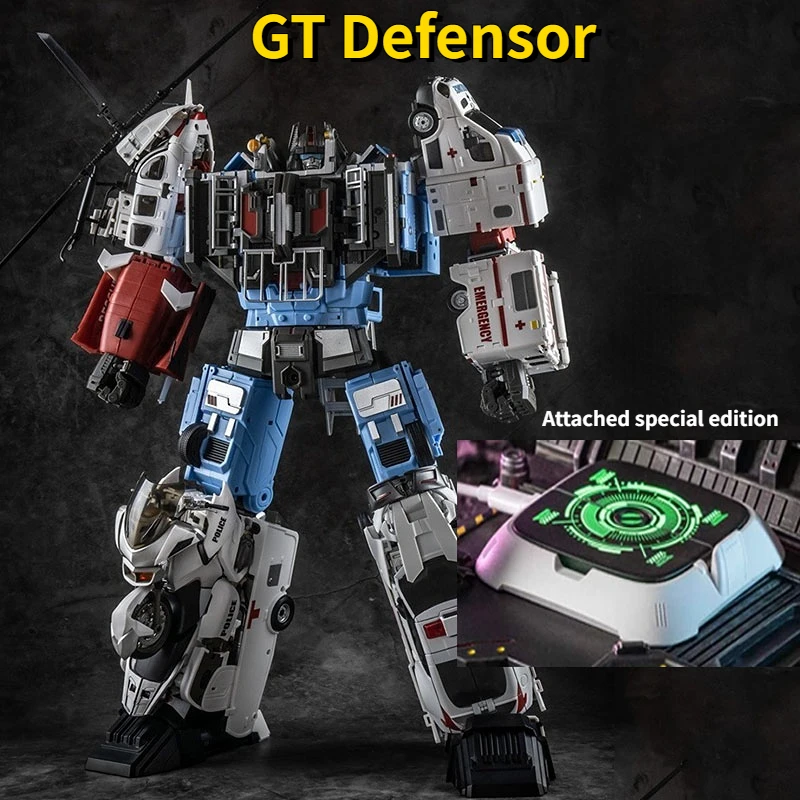 Giocattolo di generazione GT-08 GT08 Defensor Hot Spot pronto soccorso Streetwise Blades Groove Combination Action Figure Boy Toy