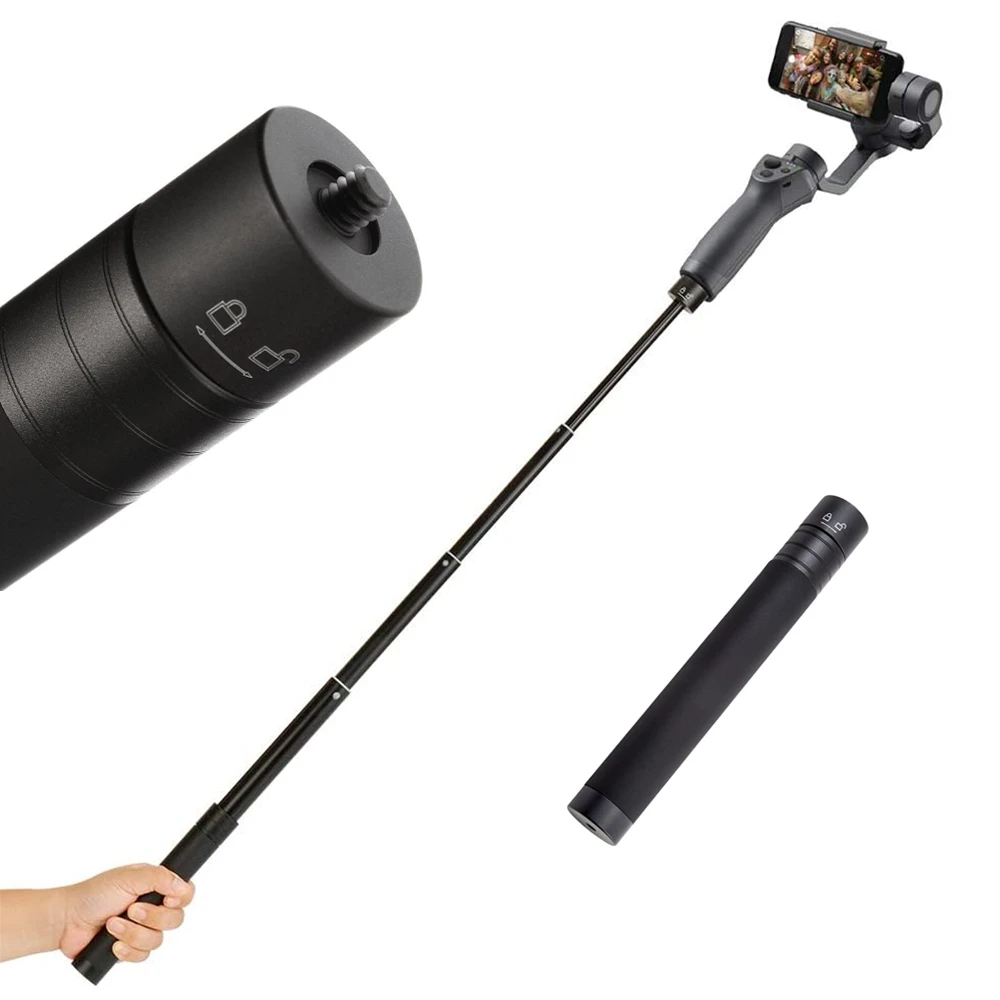 Extension Rod Pole Selfie Stick For Dji Om 5 Osmo Mobile 5 4 3 Gimbal Camera FeiYu Zhiyun Smooth Moza Mini isteady Accessories