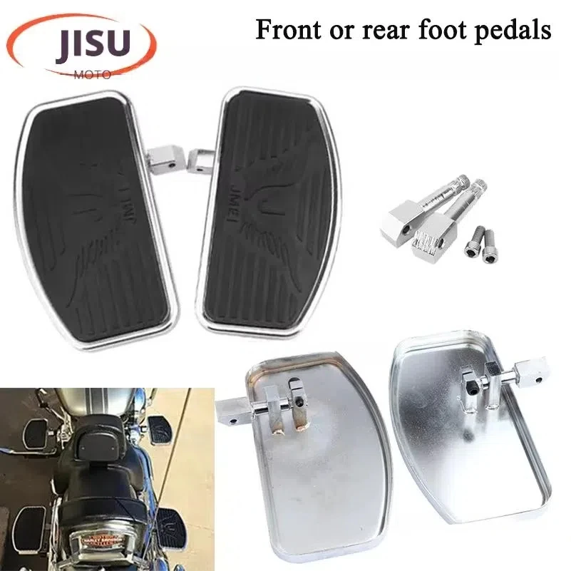 

Черный мотоцикл, регулируемый для большинства мотоциклов, универсальная передняя и задняя подставка для ног, подставка для ног