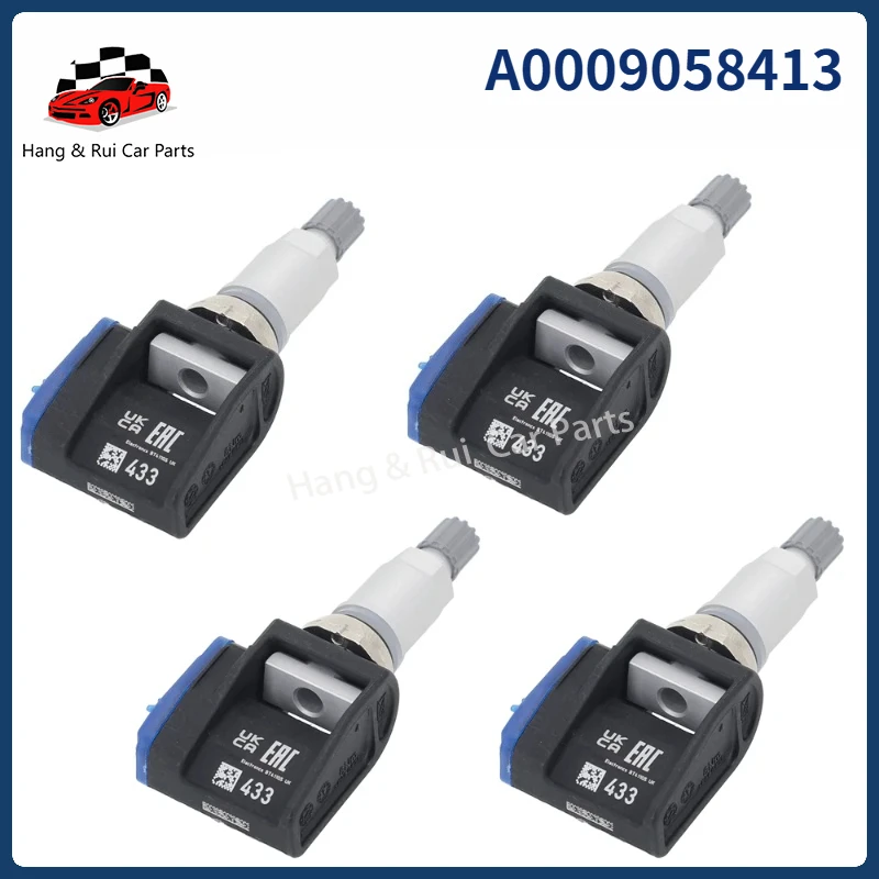 

A0009058413 TPMS Tire Pressure Monitoring Sensor For Mercedes-Benz C S GLC SL Class EQS EQE 2022/09-2023 Maybach S Series 433MHz