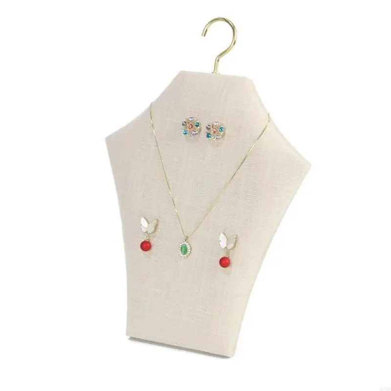 Jewelry Organizers Hanger Shaped Display Rack for Accessories and Clothing