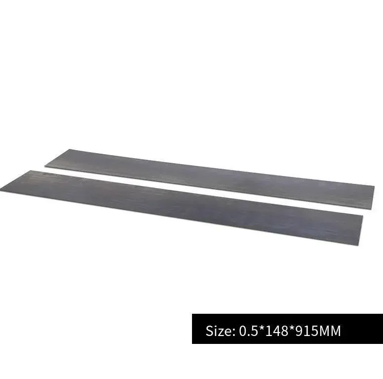 Guitar Side Bending Hot Forming Steel Sheets 0.5x148x915mm Memory Spring Steel Luthier Tool
