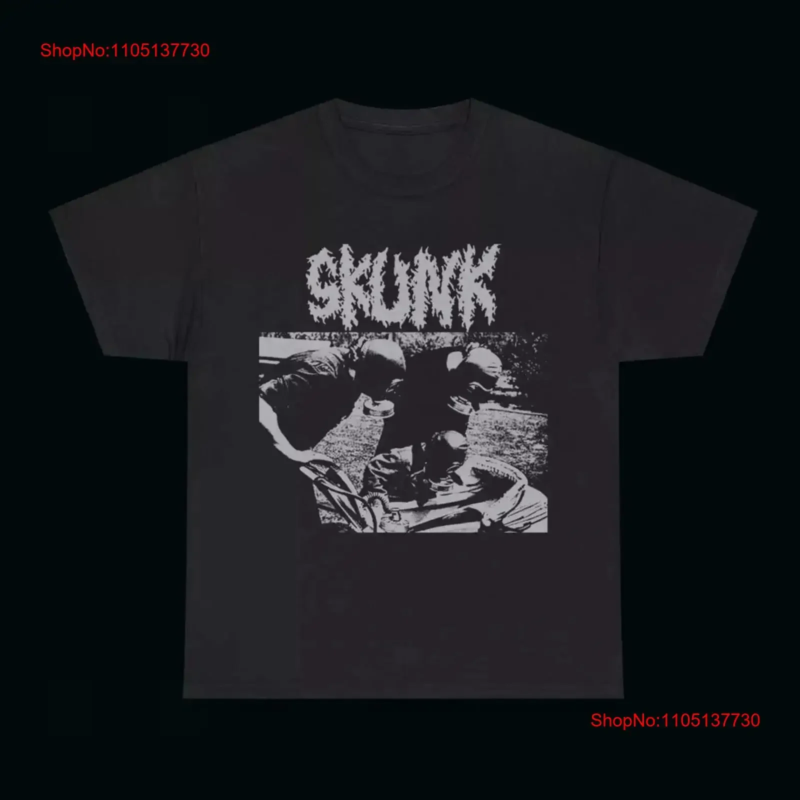 Skunk Grindcore T Shirt Crust Punk Vintage Dystopia Disrupt Agathocles Warsore vintage Washed Comfortable Soft Stylish