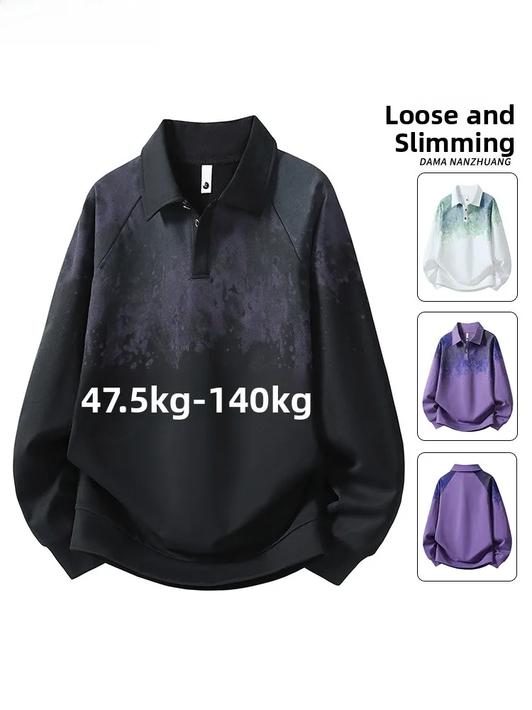 

Мужская толстовка большого размера, новинка весенней коллекции, с длинным рукавом, в стиле тай-дай, американского свободного кроя, модный городской повседневный топ