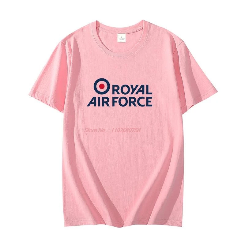 Royal Air Force Logo Military Air Raf Cotton T-shirt graphic t shirts Oversized t-shirt Summer O-neck T-shirt Men's clothing