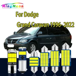LED Bulbs Interior Trunk Reading Sunvisor Dome Light Kit For Dodge Grand Caravan 1996- 2016 2017 2018 2019 2020 2021 2022