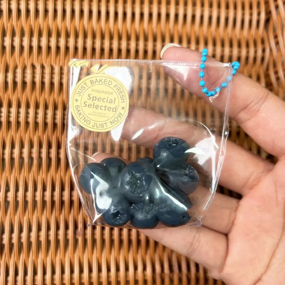 Simulated Fruit Cute Fruit Squeeze Sensory TPR Simulation Fruit Squeeze Bag Cartoon Kiwi Fruit Soft Slow Rebound Gift
