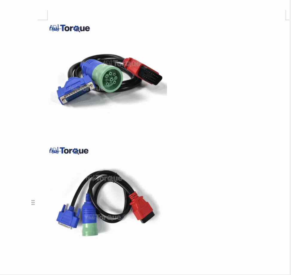 

OBDII 16 pin+ 9 Pin Cable for DPA5 universal truck Diagnostic tool OBDII 9Pin To 16 Pin OBD Connector OBDII Diagnostic Connector
