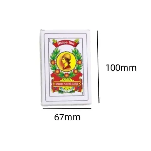 Fun Spanish Poker Game Card Paper Material 50 Cards Spanish Playing Cards Deck Family Party Board Game Magic Card For Party Play