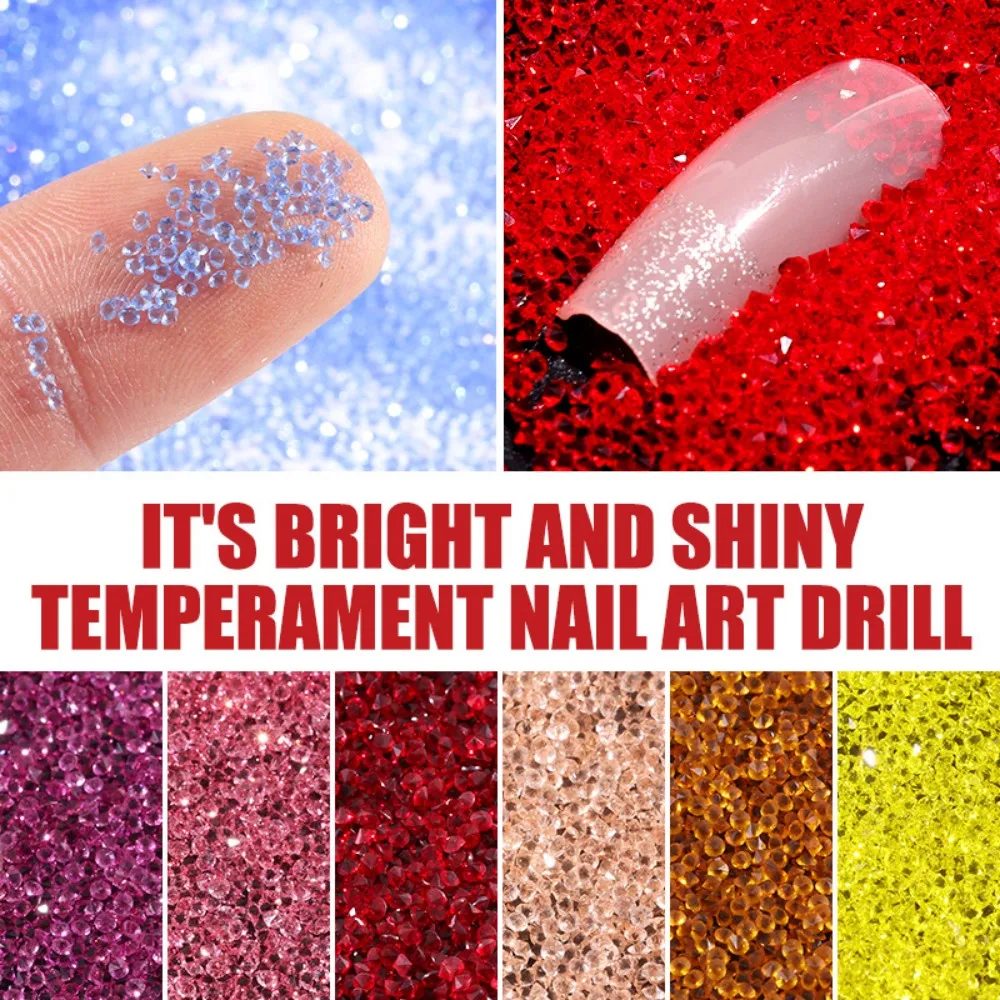 

14400pcs Wholesale 1.2mm Mini Pixie Cтразы Non Hotfix Stones Crystal Zircon Nail Art For Decoration