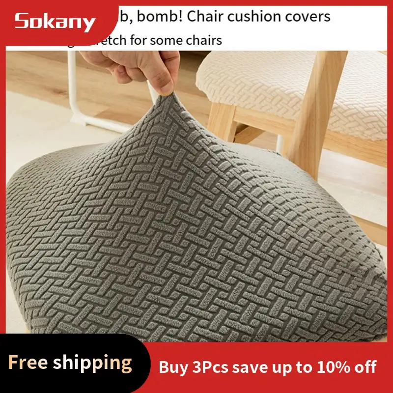 HIM-Thick Jacquard Sofa Seat Cover - Elastic And Removable Sofa Protective Cover For Dustproof Use