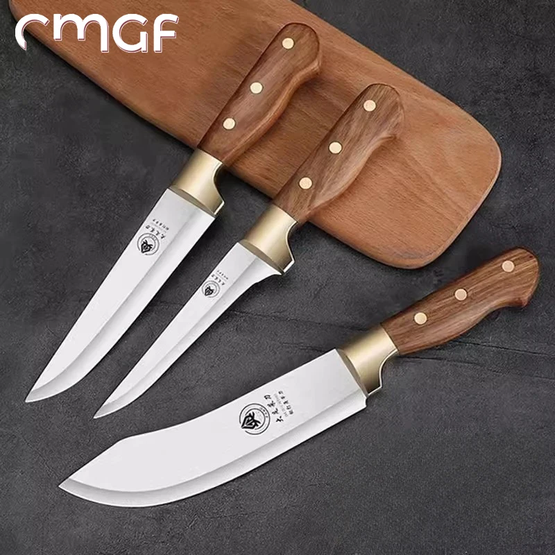 

Boning Knife Household Pig Killing Knife Commercial Stainless Steel Beef Cutting Knife Meat Cutting Knife KR9195