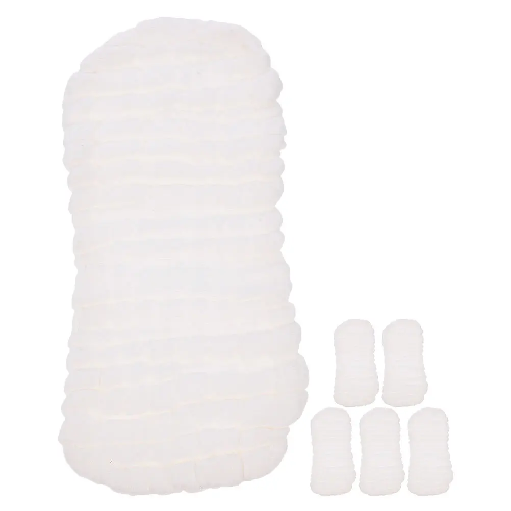 6 個の綿おむつライナー通気性のある再利用可能な洗える新生児用布おむつインサート快適な漏れ防止