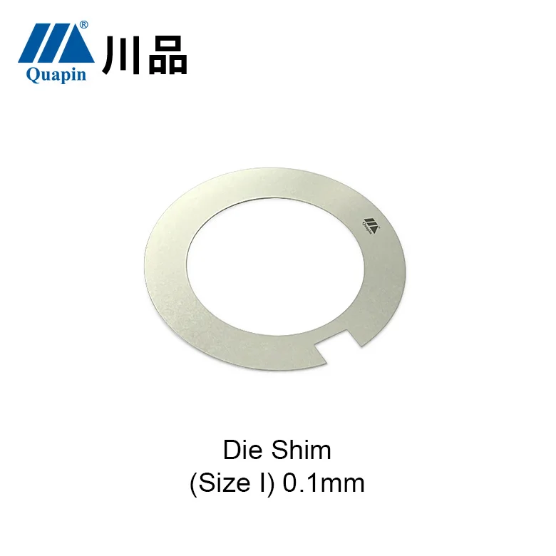 

Quapin Tools Turret Punch Punching Tool Die Shim Shims Plates (size I) 0.1/0.2/0.4mm