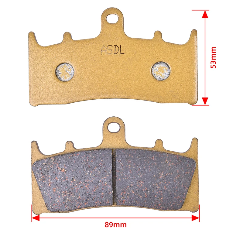 Motorcycle Front and Rear Brake Pads For Kawasaki ZX-6R 1998 1999 2000 2001 ZX6R 2002 ZX-9R 1994-2001 ZX6R  ZX9R ZX 600 636 900