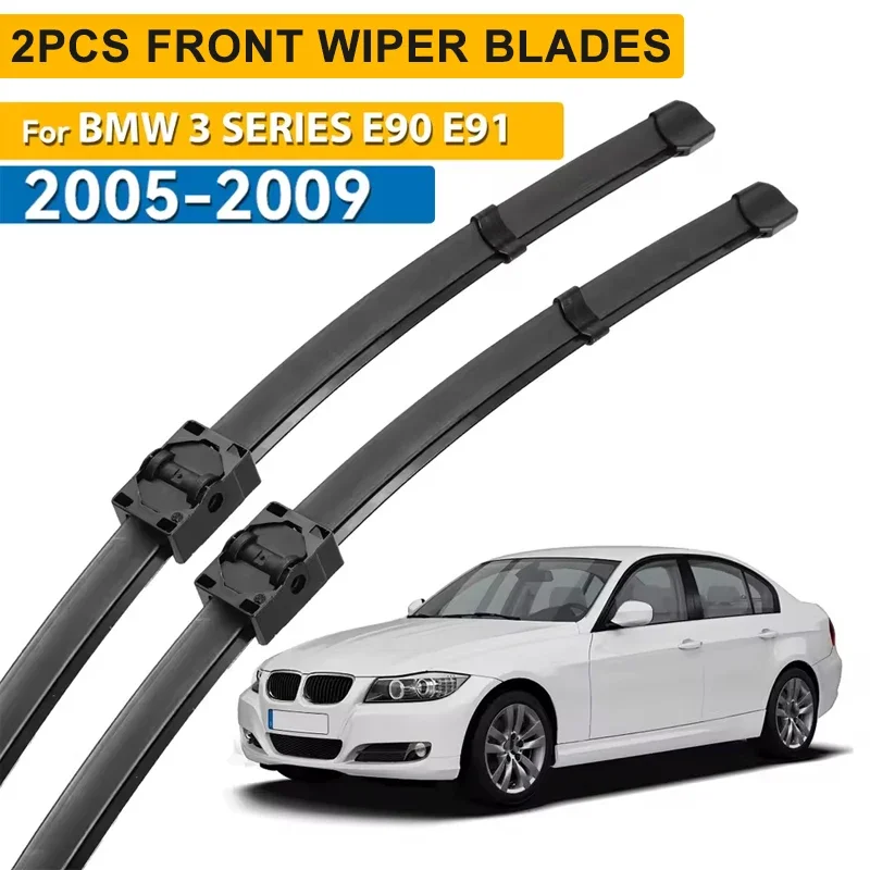 Wiper RHD & LHD Front Windscreen Windshield Wiper Blades For BMW 3 Series E90 E91 323i 325i 328i 335i 328xi 2005 - 2009