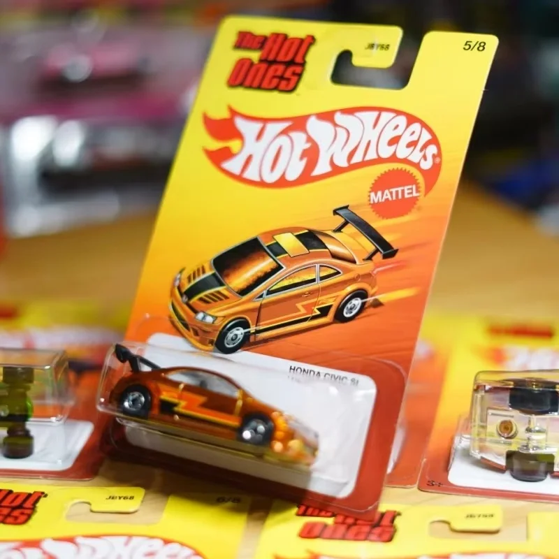 

Оригинальная коллекция автомобилей из литого под давлением сплава Hot Wheels Volkswagen T2 Bmw M1 Porsche 917 Honda Civic — игрушечный автомобиль серии Hot Ones