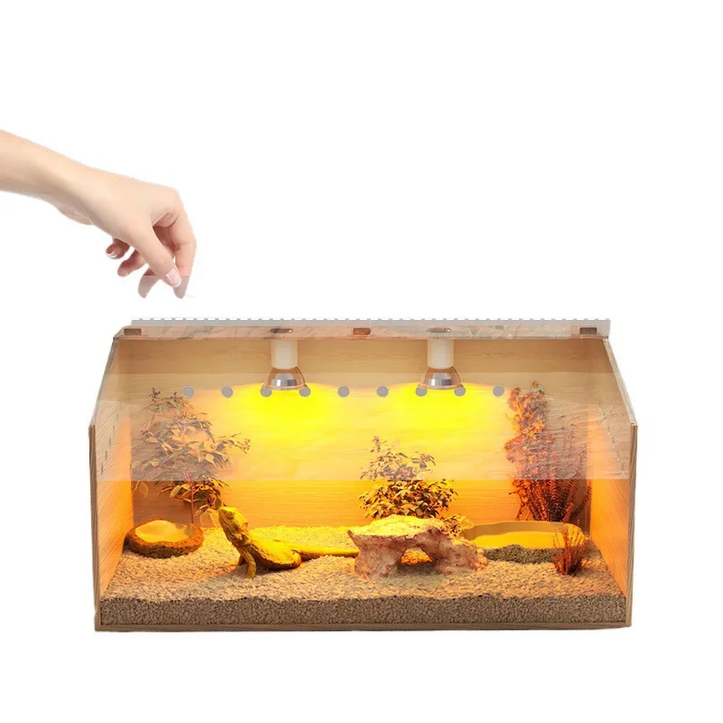 Lizard Climbing Pet Feeding Box Palace Guard Lizard Pet Tortoise Hedgehog Temperature Control Constant