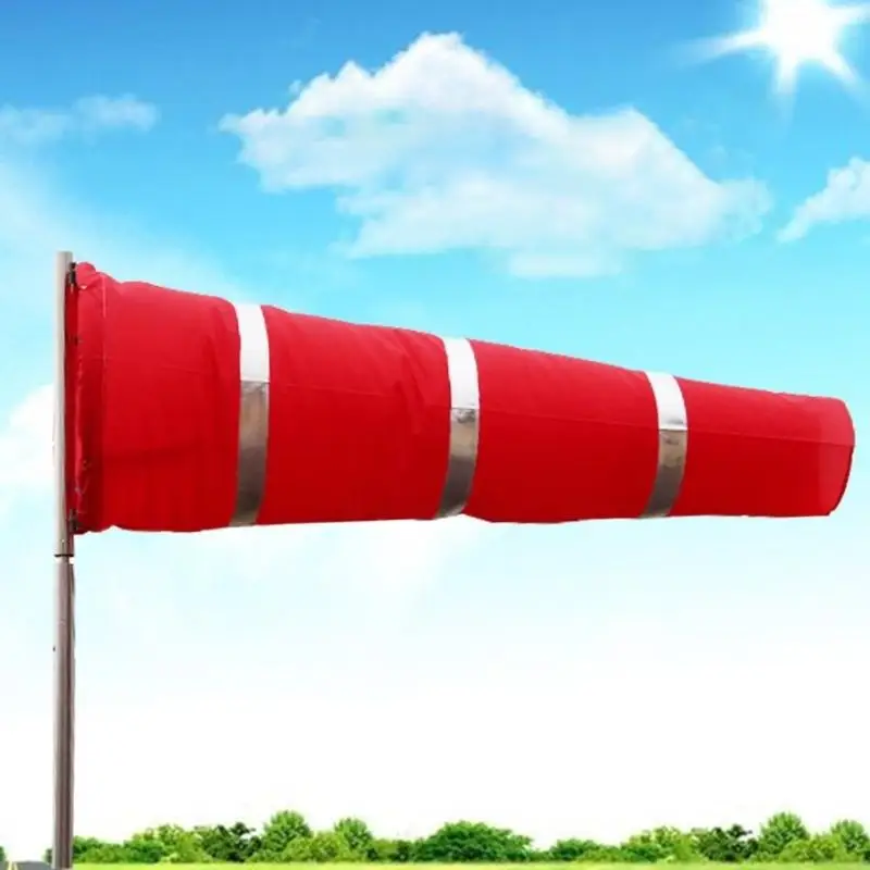 62KD Wind Socks for Outside Heavy Duty,Wind Direction Indicators for Outdoors Airport Farm & Park,Good Reflective Effects