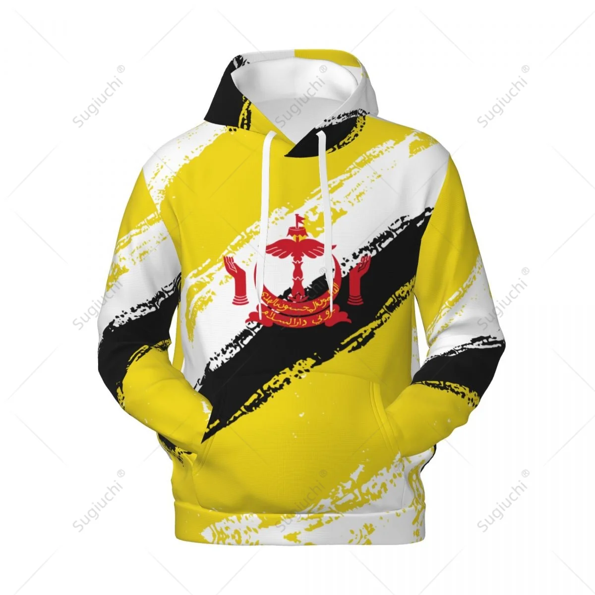 Unisex Brunei Flag Color Hoodie 3D Men Women Harajuku Sweatshirt Pullover Hoodies Polyester Casual