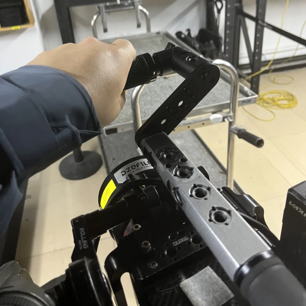 KUANJIE TH28 Universeller Arri-Positionierungsgriff, der mit dem Universalgriff und dem Low-Angle-Griff kombinierbar ist. – Detail 5