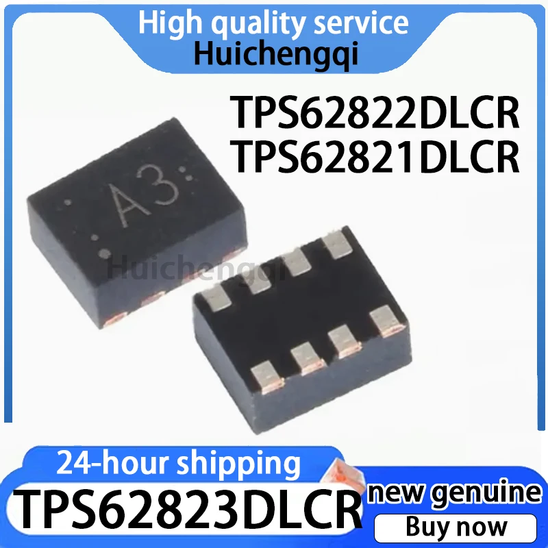 10PCS Original Genuine TPS62823DLCR TPS62822DLCR TPS62821DLCR VSON-8 DC-DC Power Chip